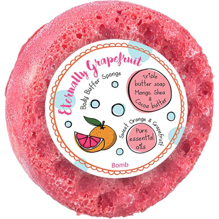 Bomb Cosmetics Eternally Grapefruit Body Buffer Shower Soap